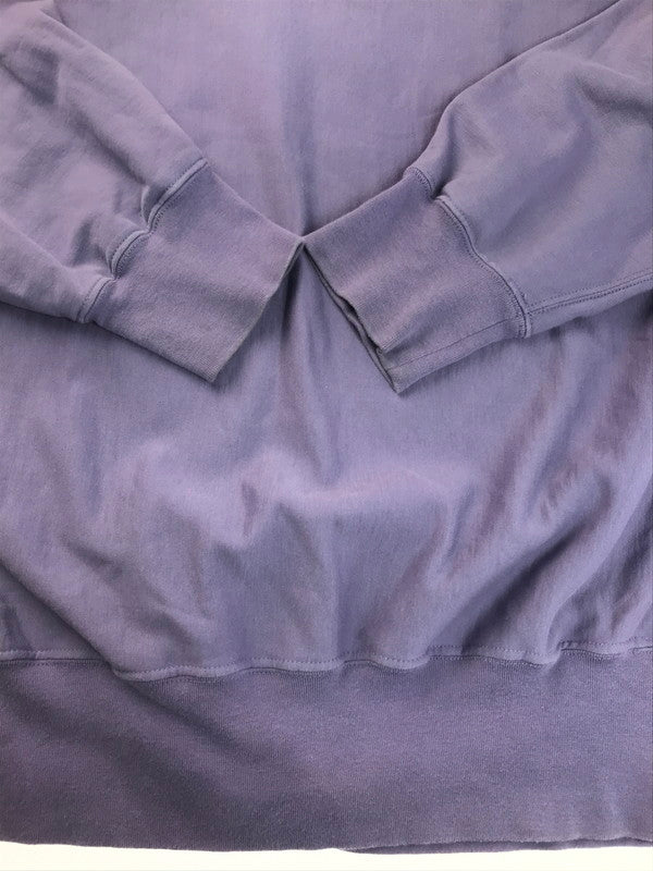 【中古品】【メンズ】 AURALEE オーラリー ELASTIC HIGH GAUGE SWEAT P/O A24AP02NU エラスティック ハイゲージ スウェットプルオーバー トレーナー 140-250411-hi-02-tag サイズ：5 カラー：パープル 万代Net店