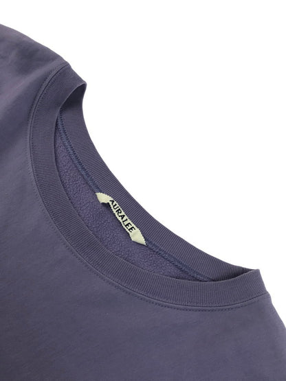 【中古品】【メンズ】 AURALEE オーラリー ELASTIC HIGH GAUGE SWEAT P/O A24AP02NU エラスティック ハイゲージ スウェットプルオーバー トレーナー 140-250411-hi-02-tag サイズ：5 カラー：パープル 万代Net店