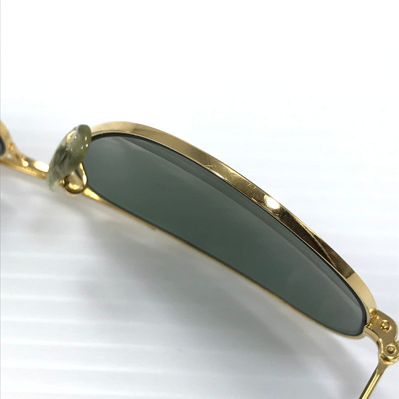 【中古品】【メンズ】 Ray-Ban レイバン BAUSCH&LOMB ボシュロム AVIATOR L0205 アビエーター サングラス アイウェア アクセサリー 203-250412-hi-22-tag サイズ：58ロ14 カラー：ゴールド 万代Net店