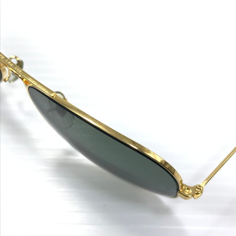 【中古品】【メンズ】 Ray-Ban レイバン BAUSCH&LOMB ボシュロム AVIATOR L0205 アビエーター サングラス アイウェア アクセサリー 203-250412-hi-22-tag サイズ：58ロ14 カラー：ゴールド 万代Net店