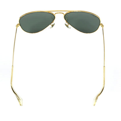 【中古品】【メンズ】 Ray-Ban レイバン BAUSCH&LOMB ボシュロム AVIATOR L0205 アビエーター サングラス アイウェア アクセサリー 203-250412-hi-22-tag サイズ：58ロ14 カラー：ゴールド 万代Net店