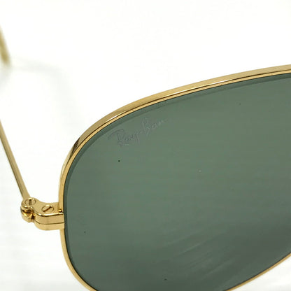【中古品】【メンズ】 Ray-Ban レイバン BAUSCH&LOMB ボシュロム AVIATOR L0205 アビエーター サングラス アイウェア アクセサリー 203-250412-hi-22-tag サイズ：58ロ14 カラー：ゴールド 万代Net店