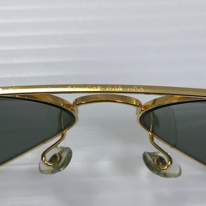 【中古品】【メンズ】 Ray-Ban レイバン BAUSCH&LOMB ボシュロム AVIATOR L0205 アビエーター サングラス アイウェア アクセサリー 203-250412-hi-22-tag サイズ：58ロ14 カラー：ゴールド 万代Net店