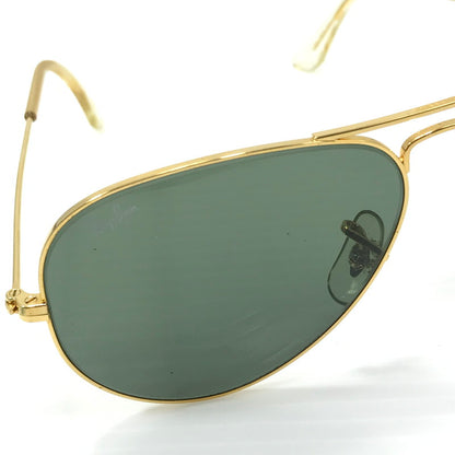 【中古品】【メンズ】 Ray-Ban レイバン BAUSCH&LOMB ボシュロム AVIATOR L0205 アビエーター サングラス アイウェア アクセサリー 203-250412-hi-22-tag サイズ：58ロ14 カラー：ゴールド 万代Net店