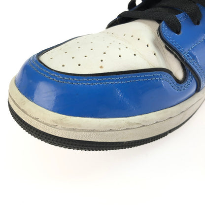 【中古品】【メンズ】 NIKE ナイキ AIR JORDAN 1 MID SE SIGNAL BLUE DD6834-402 エアジョーダン 1 ミッド シーズナルエディション シグナル ブルー スニーカー 靴 160-250412-hi-14-tag サイズ：28cm US 10 カラー：BLUE/BLACK-WHITE 万代Net店