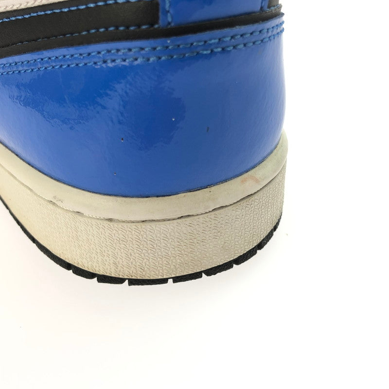 【中古品】【メンズ】 NIKE ナイキ AIR JORDAN 1 MID SE SIGNAL BLUE DD6834-402 エアジョーダン 1 ミッド シーズナルエディション シグナル ブルー スニーカー 靴 160-250412-hi-14-tag サイズ：28cm US 10 カラー：BLUE/BLACK-WHITE 万代Net店