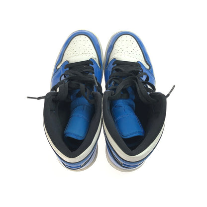 【中古品】【メンズ】 NIKE ナイキ AIR JORDAN 1 MID SE SIGNAL BLUE DD6834-402 エアジョーダン 1 ミッド シーズナルエディション シグナル ブルー スニーカー 靴 160-250412-hi-14-tag サイズ：28cm US 10 カラー：BLUE/BLACK-WHITE 万代Net店