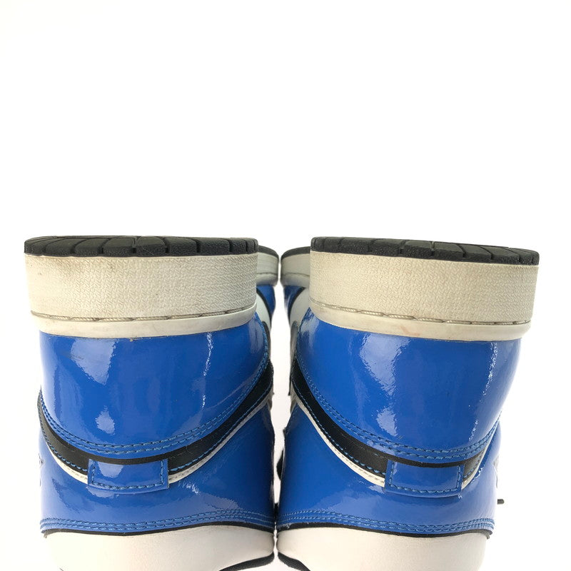 【中古品】【メンズ】 NIKE ナイキ AIR JORDAN 1 MID SE SIGNAL BLUE DD6834-402 エアジョーダン 1 ミッド シーズナルエディション シグナル ブルー スニーカー 靴 160-250412-hi-14-tag サイズ：28cm US 10 カラー：BLUE/BLACK-WHITE 万代Net店