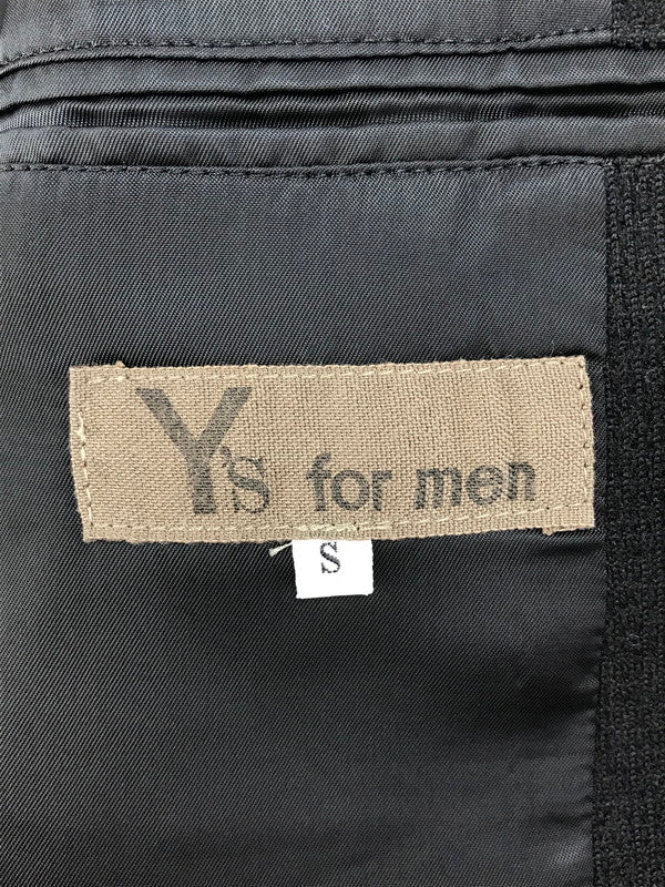【中古品】【メンズ】 Y's for men ワイズ フォー メン 80's TAILORED JACKET MC-J09-118 80年代 テーラードジャケット アウター 初期タグ 140-250410-hi-36-tag サイズ：S カラー：ブラック 万代Net店