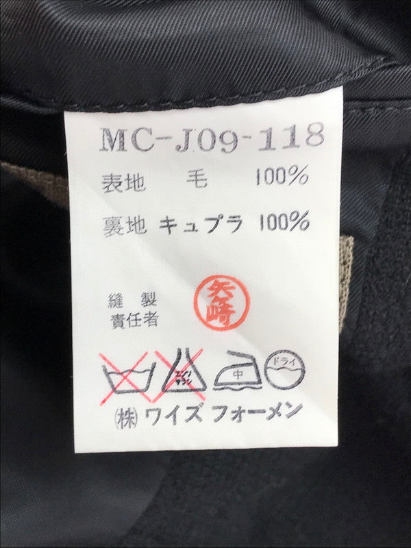 【中古品】【メンズ】 Y's for men ワイズ フォー メン 80's TAILORED JACKET MC-J09-118 80年代 テーラードジャケット アウター 初期タグ 140-250410-hi-36-tag サイズ：S カラー：ブラック 万代Net店