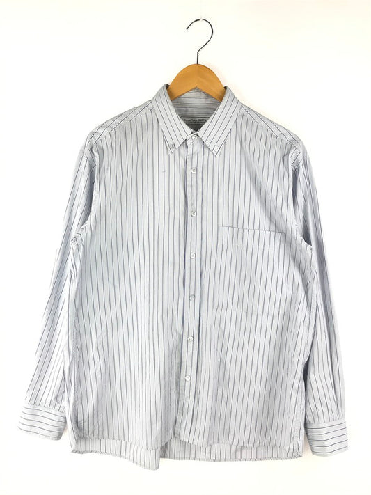 【中古品】【メンズ】 T.M. BUTTON DOWN SHIRT 191-60301 トーマスメイソン ボタンダウンシャツ ストライプ 長袖シャツ 140-250411-hi-08-tag サイズ：2 カラー：ブルー 万代Net店