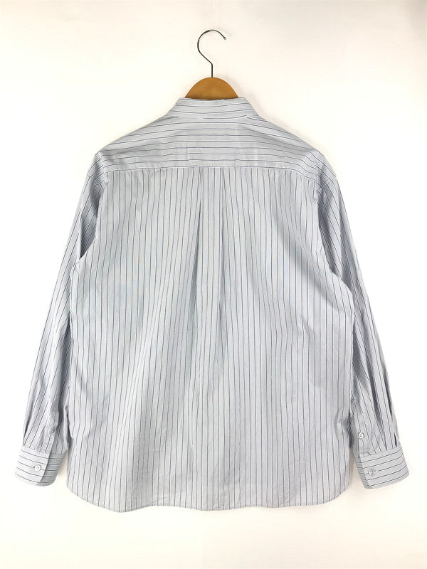 【中古品】【メンズ】 T.M. BUTTON DOWN SHIRT 191-60301 トーマスメイソン ボタンダウンシャツ ストライプ 長袖シャツ 140-250411-hi-08-tag サイズ：2 カラー：ブルー 万代Net店