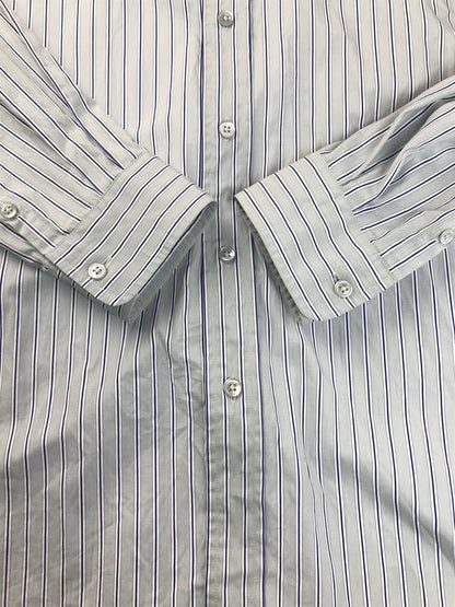 【中古品】【メンズ】 T.M. BUTTON DOWN SHIRT 191-60301 トーマスメイソン ボタンダウンシャツ ストライプ 長袖シャツ 140-250411-hi-08-tag サイズ：2 カラー：ブルー 万代Net店