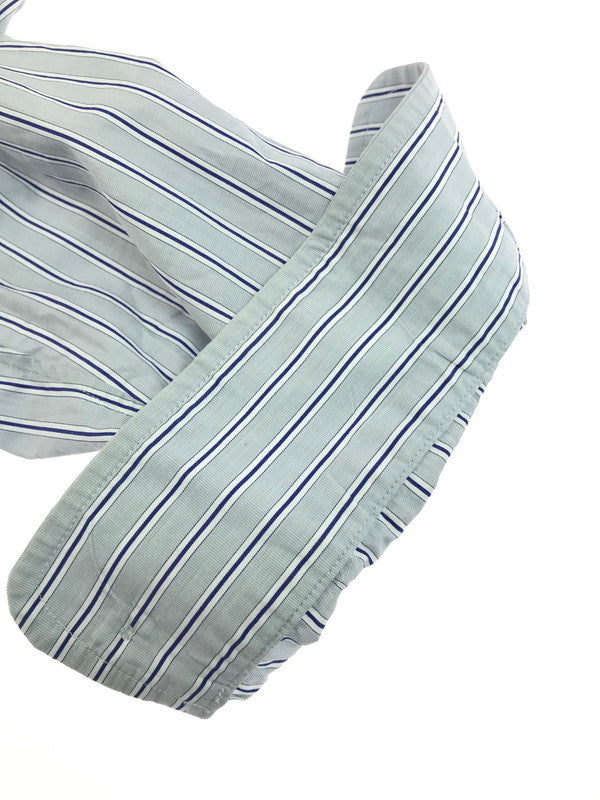 【中古品】【メンズ】 T.M. BUTTON DOWN SHIRT 191-60301 トーマスメイソン ボタンダウンシャツ ストライプ 長袖シャツ 140-250411-hi-08-tag サイズ：2 カラー：ブルー 万代Net店