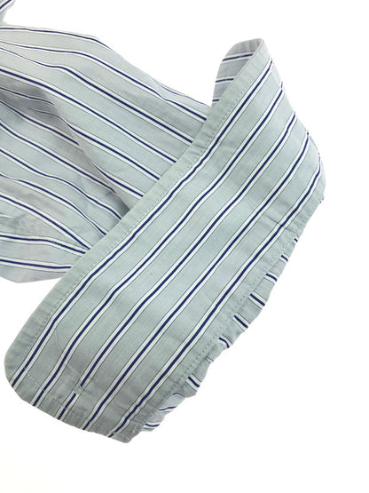 【中古品】【メンズ】 T.M. BUTTON DOWN SHIRT 191-60301 トーマスメイソン ボタンダウンシャツ ストライプ 長袖シャツ 140-250411-hi-08-tag サイズ：2 カラー：ブルー 万代Net店