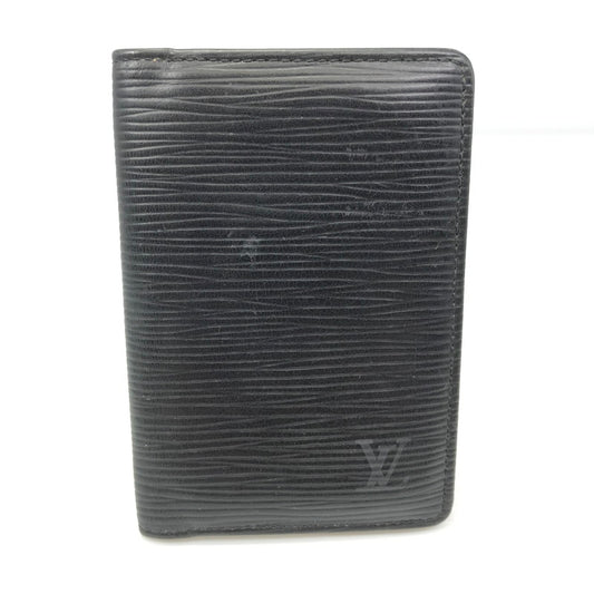 【現状渡し品】【メンズ】 LOUIS VUITTON ルイ・ヴィトン エピ オーガナイザー ドゥ ポッシュ M63582 カードケース 名刺入れ 財布 179-250412-hi-27-tag カラー：ノワール 万代Net店