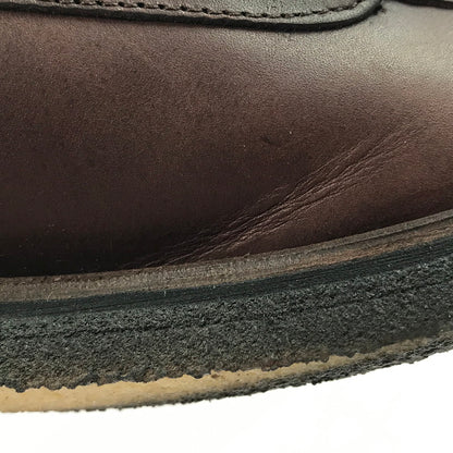 【中古品】【メンズ】 ARIHARAMIYUKI 在原 みゆ紀 × REGAL SHOE & CO リーガル シューアンドカンパニー コラボ 3 EYELET MOC TOE 3アイレットモックトゥ レザーシューズ 靴 164-250415-yk-34-tag サイズ：27 カラー：DARK BROWN 万代Net店