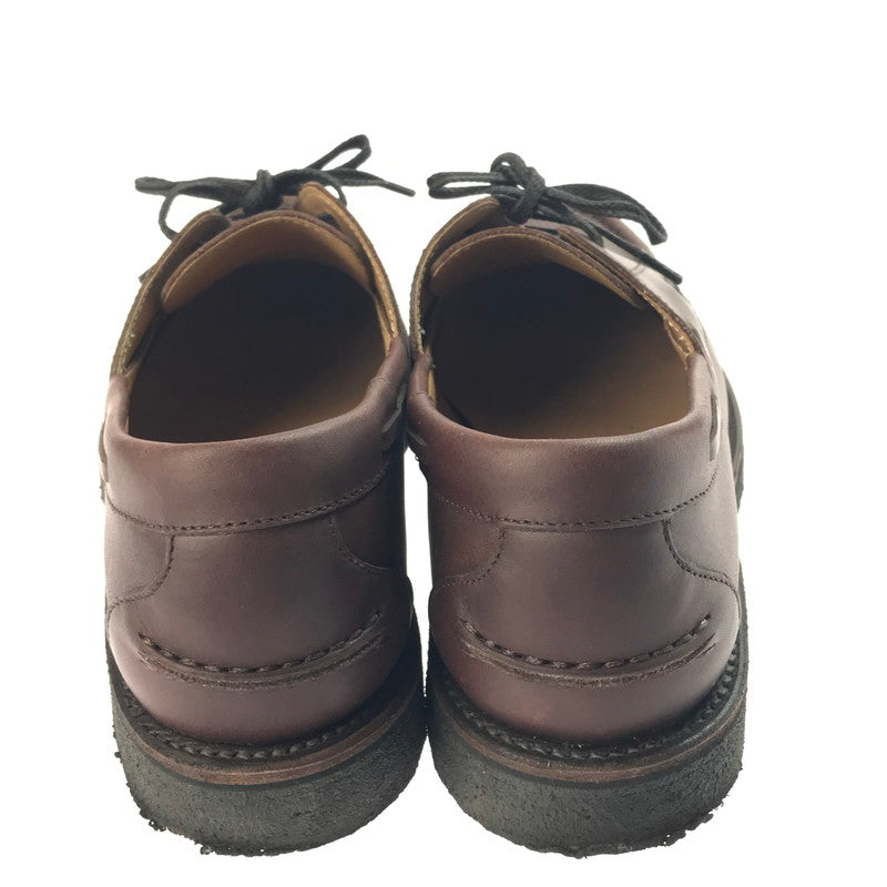 【中古品】【メンズ】 ARIHARAMIYUKI 在原 みゆ紀 × REGAL SHOE & CO リーガル シューアンドカンパニー コラボ 3 EYELET MOC TOE 3アイレットモックトゥ レザーシューズ 靴 164-250415-yk-34-tag サイズ：27 カラー：DARK BROWN 万代Net店