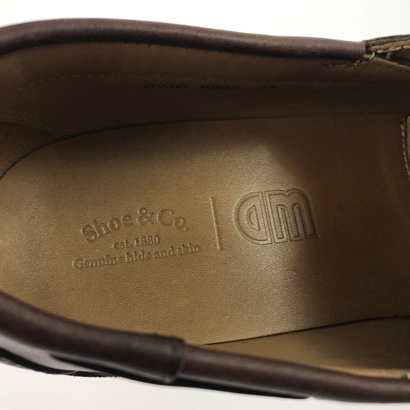 【中古品】【メンズ】 ARIHARAMIYUKI 在原 みゆ紀 × REGAL SHOE & CO リーガル シューアンドカンパニー コラボ 3 EYELET MOC TOE 3アイレットモックトゥ レザーシューズ 靴 164-250415-yk-34-tag サイズ：27 カラー：DARK BROWN 万代Net店