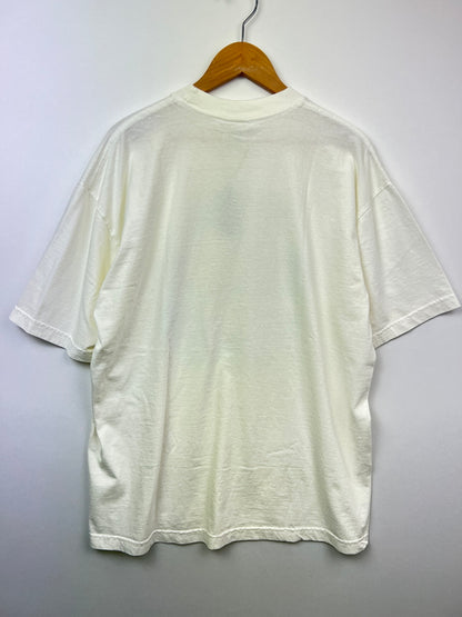 【中古美品】【メンズ】 PROJECT MORI プロジェクトモリ とらドラ！ S/S PRINT TEE USA製 ショートスリーブ プリント Tシャツ 半袖 トップス 146-260710-kk-03-hon サイズ：L カラー：ホワイト 万代Net店