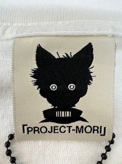 【中古美品】【メンズ】 PROJECT MORI プロジェクトモリ とらドラ！ S/S PRINT TEE USA製 ショートスリーブ プリント Tシャツ 半袖 トップス 146-260710-kk-03-hon サイズ：L カラー：ホワイト 万代Net店