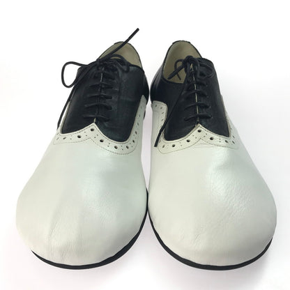 【中古品】【メンズ】 COMME des GARCONS HOMME PLUS コムデギャルソンオムプリュス LEATHER SHOES PK-K104 レザーシューズ ドレスシューズ 靴 164-250415-yk-33-tag サイズ：29 カラー：ホワイト/ブラック 万代Net店