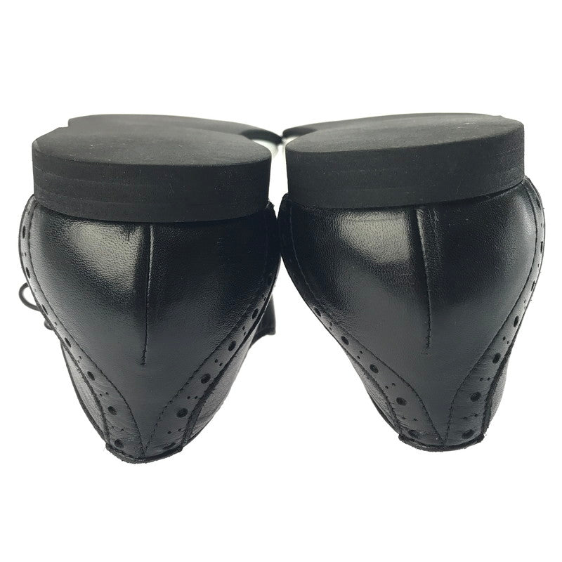 【中古品】【メンズ】 COMME des GARCONS HOMME PLUS コムデギャルソンオムプリュス LEATHER SHOES PK-K104 レザーシューズ ドレスシューズ 靴 164-250415-yk-33-tag サイズ：29 カラー：ホワイト/ブラック 万代Net店