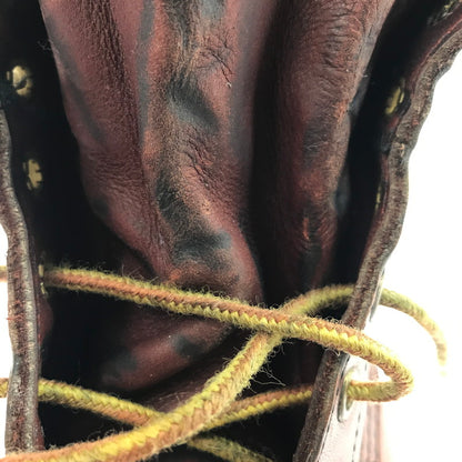 【中古品】【メンズ】 RED WING レッドウィング WORK BOOTS 957 ワークブーツ USA製 羽タグ レースアップブーツ シューズ 靴 164-250415-yk-38-tag サイズ：8.5EE カラー：ブラウン 万代Net店