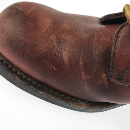 【中古品】【メンズ】 RED WING レッドウィング WORK BOOTS 957 ワークブーツ USA製 羽タグ レースアップブーツ シューズ 靴 164-250415-yk-38-tag サイズ：8.5EE カラー：ブラウン 万代Net店