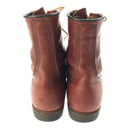 【中古品】【メンズ】 RED WING レッドウィング WORK BOOTS 957 ワークブーツ USA製 羽タグ レースアップブーツ シューズ 靴 164-250415-yk-38-tag サイズ：8.5EE カラー：ブラウン 万代Net店