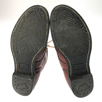 【中古品】【メンズ】 RED WING レッドウィング WORK BOOTS 957 ワークブーツ USA製 羽タグ レースアップブーツ シューズ 靴 164-250415-yk-38-tag サイズ：8.5EE カラー：ブラウン 万代Net店