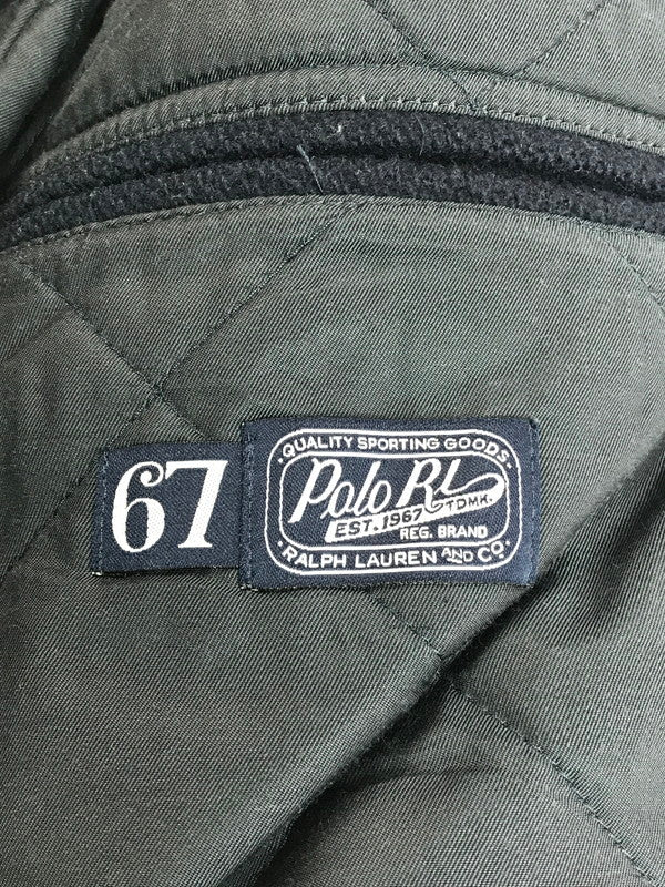 【中古品】【メンズ】 POLO RALPH LAUREN ポロ・ラルフローレン WOOL BLEND LETTERMAN JACKET ウールブレンド レターマンジャケット アウター 147-250412-hi-10-tag サイズ：M カラー：ネイビー 万代Net店