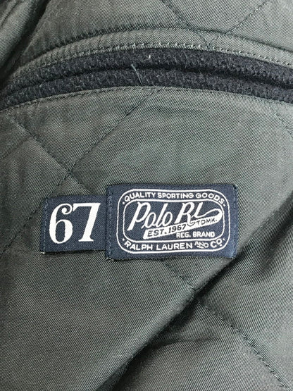 【中古品】【メンズ】 POLO RALPH LAUREN ポロ・ラルフローレン WOOL BLEND LETTERMAN JACKET ウールブレンド レターマンジャケット アウター 147-250412-hi-10-tag サイズ：M カラー：ネイビー 万代Net店