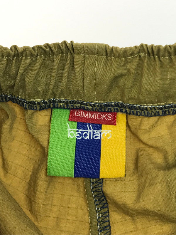 【中古品】【メンズ】 BEDLAM べドラム NYLON EASY PANTS ナイロン イージーパンツ ボトムス 153-250415-yk-16-tag サイズ：L カラー：マスタード 万代Net店