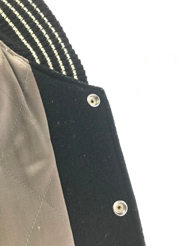 【中古品】【メンズ】 WHITESVILLE ホワイツビル × BACKBONE ブラックボーン コラボ STADIUM JACKET WV10731 732 スタジアムジャケット スタジャン アウター 145-250503-hi-03-tag サイズ：38 カラー：ブラック 万代Net店