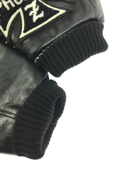 【中古品】【メンズ】 WHITESVILLE ホワイツビル × BACKBONE ブラックボーン コラボ STADIUM JACKET WV10731 732 スタジアムジャケット スタジャン アウター 145-250503-hi-03-tag サイズ：38 カラー：ブラック 万代Net店