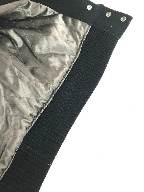 【中古品】【メンズ】 WHITESVILLE ホワイツビル × BACKBONE ブラックボーン コラボ STADIUM JACKET WV10731 732 スタジアムジャケット スタジャン アウター 145-250503-hi-03-tag サイズ：38 カラー：ブラック 万代Net店