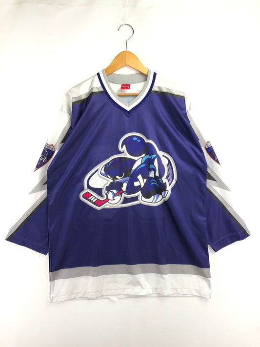 【現状渡し品】【メンズ】 BLUE SCORPIONS GAME SHIRT ブルー スコーピオンズ ゲーム シャツ トップス 146-260702-rt-12-tag サイズ：M カラー：パープル 万代Net店