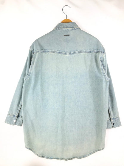 【中古美品】【レディース】 ARMANI EXCHANGE アルマーニエクスチェンジ DENIM SHIRT JACKET 6KYB44 Y1EAZ デニムシャツジャケット ライトアウター 168-250505-hi-09-tag サイズ：S カラー：ライトインディゴ 万代Net店