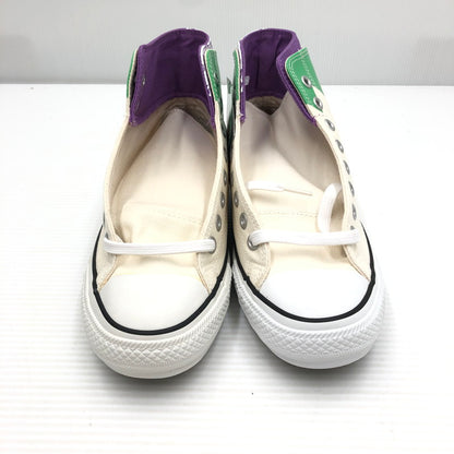 【中古品】【メンズ】 CONVERSE×ジョジョの奇妙な冒険 コンバース ALLSTAR 100 HI 1CK799 オールスター 100 ハイ 岸辺露伴モデル スニーカー 162-261006-ty-11-tag サイズ：26.5cm/US8 カラー：ホワイト 万代Net店