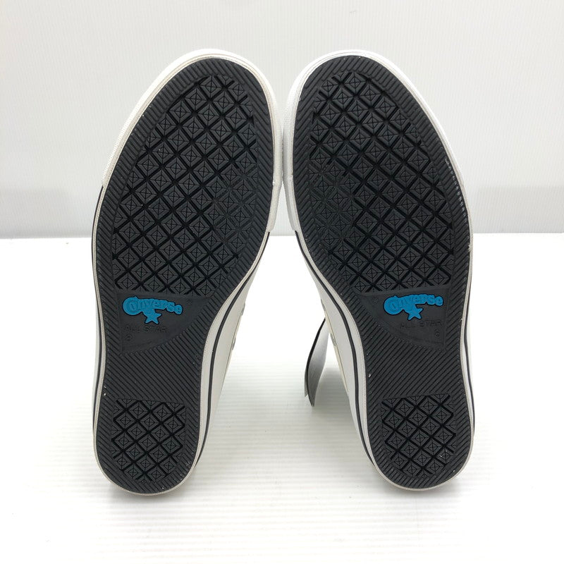 【中古品】【メンズ】 CONVERSE×ジョジョの奇妙な冒険 コンバース ALLSTAR 100 HI 1CK799 オールスター 100 ハイ 岸辺露伴モデル スニーカー 162-261006-ty-11-tag サイズ：26.5cm/US8 カラー：ホワイト 万代Net店