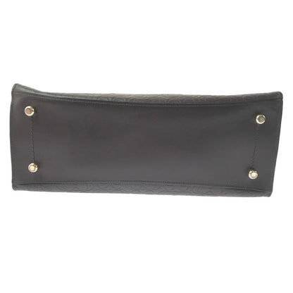 【現状渡し品】【レディース】 COACH コーチ 51728 SIGNATURE HAND BAG シグネチャー型押し ハンドバッグ 鞄 カバン 180-260704-ty-03-tagh カラー：ダークブラウン 万代Net店