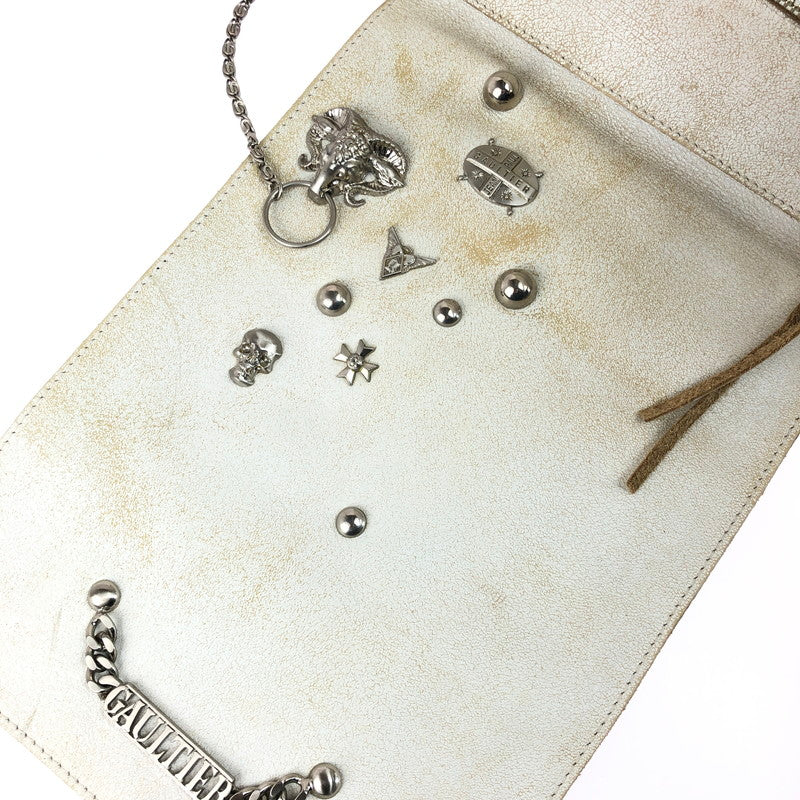 【中古品】【メンズ】 Jean Paul Gaultier ジャンポール・ゴルチェ STUDS SLING BAG スタッズ付き スリングバッグ ショルダーバッグ カバン 188-250518-hi-13-tag 万代Net店