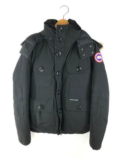 【中古品】【メンズ】 CANADA GOOSE カナダグース RUSSELL PARKA 2301JM R ラッセルパーカ ダウンジャケット アウター 141-250502-hi-31-tag サイズ：M カラー：ブラック 万代Net店