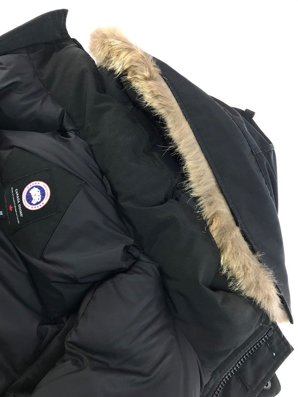 【中古品】【メンズ】 CANADA GOOSE カナダグース RUSSELL PARKA 2301JM R ラッセルパーカ ダウンジャケット アウター 141-250502-hi-31-tag サイズ：M カラー：ブラック 万代Net店