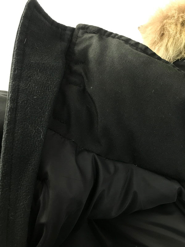 【中古品】【メンズ】 CANADA GOOSE カナダグース RUSSELL PARKA 2301JM R ラッセルパーカ ダウンジャケット アウター 141-250502-hi-31-tag サイズ：M カラー：ブラック 万代Net店