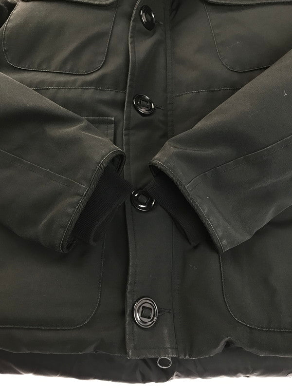 【中古品】【メンズ】 CANADA GOOSE カナダグース RUSSELL PARKA 2301JM R ラッセルパーカ ダウンジャケット アウター 141-250502-hi-31-tag サイズ：M カラー：ブラック 万代Net店