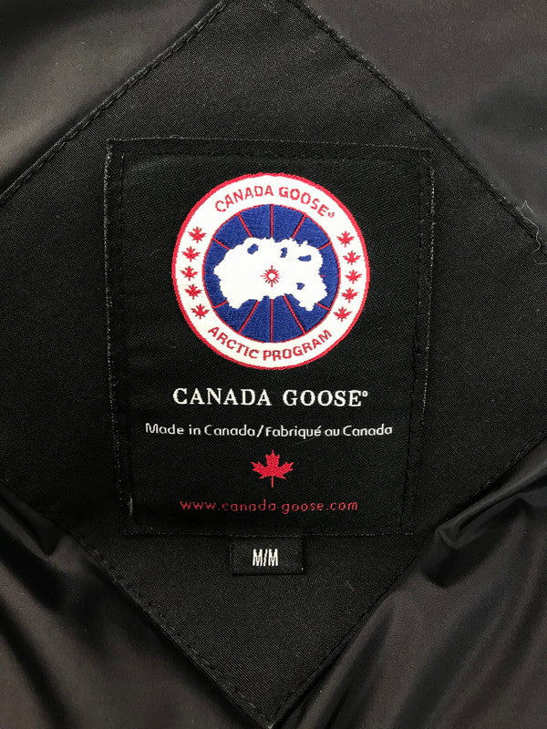【中古品】【メンズ】 CANADA GOOSE カナダグース RUSSELL PARKA 2301JM R ラッセルパーカ ダウンジャケット アウター 141-250502-hi-31-tag サイズ：M カラー：ブラック 万代Net店
