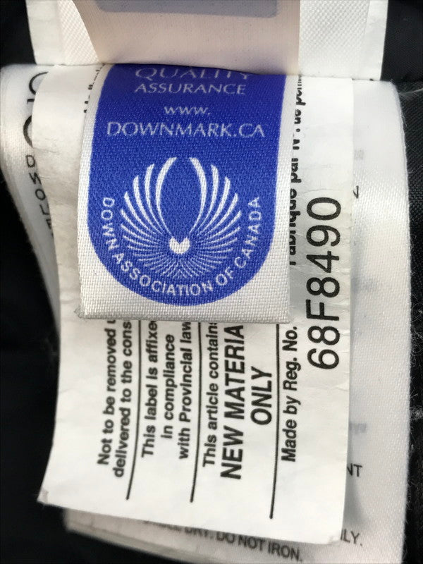 【中古品】【メンズ】 CANADA GOOSE カナダグース RUSSELL PARKA 2301JM R ラッセルパーカ ダウンジャケット アウター 141-250502-hi-31-tag サイズ：M カラー：ブラック 万代Net店