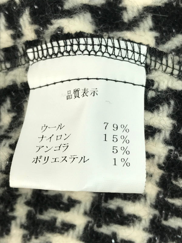 【中古品】【メンズ】 LAID BACK レイドバック TWEED DRESS SHIRTS ツイードドレスシャツ 長袖シャツ 140-250505-hi-01-tag サイズ：1 カラー：ブラック/ホワイト 万代Net店